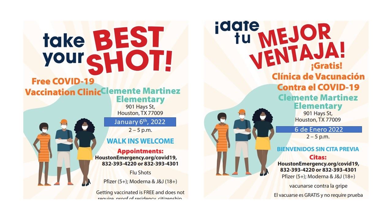 January 6th 2nd round of Vaccines 